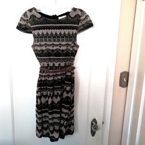 Lace patterned summer dress